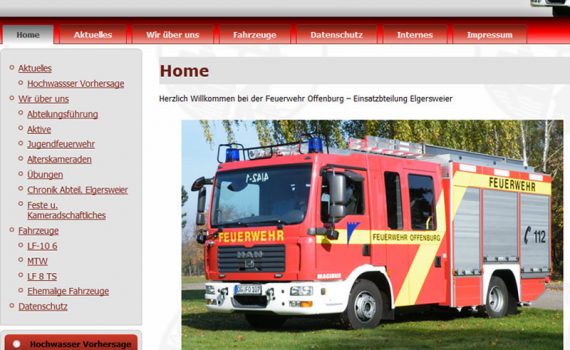 Feuerwehr in Elgersweier
