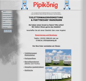 Toilettenwagenvermietung & Partybedarf Markmann