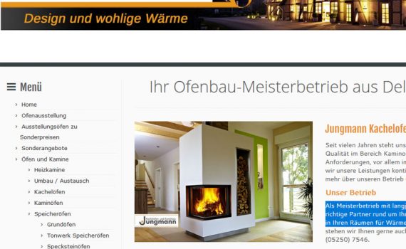 Kachelofen Jungmann in Delbrück