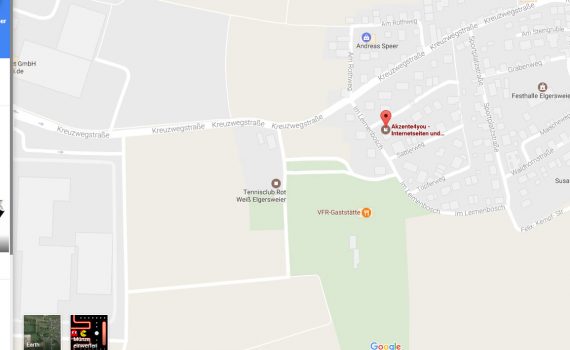 Google Maps Brancheneintrag von Akzente4you